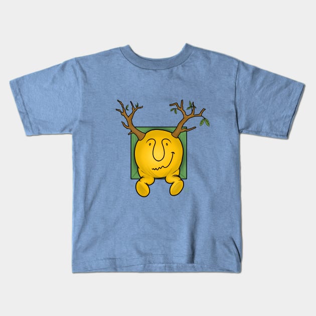 Moose Bear Kids T-Shirt by UzzyWorks